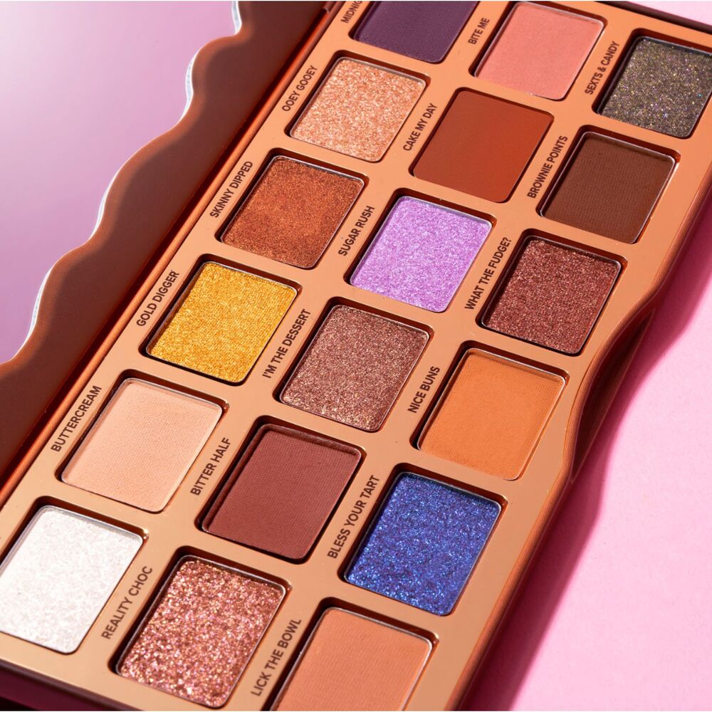 NIB Too Faced Better Than Chocolate Eyeshadow Palette Cocoa-Infused Shades - Picture 2 of 12